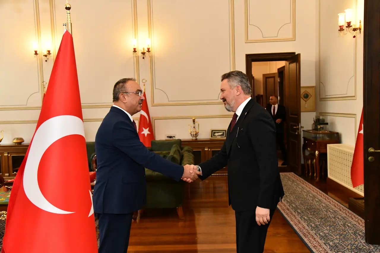 Tekirdağ Valiliği'nde 29 Ekim Cumhuriyet Bayramı Tebrikat Töreni