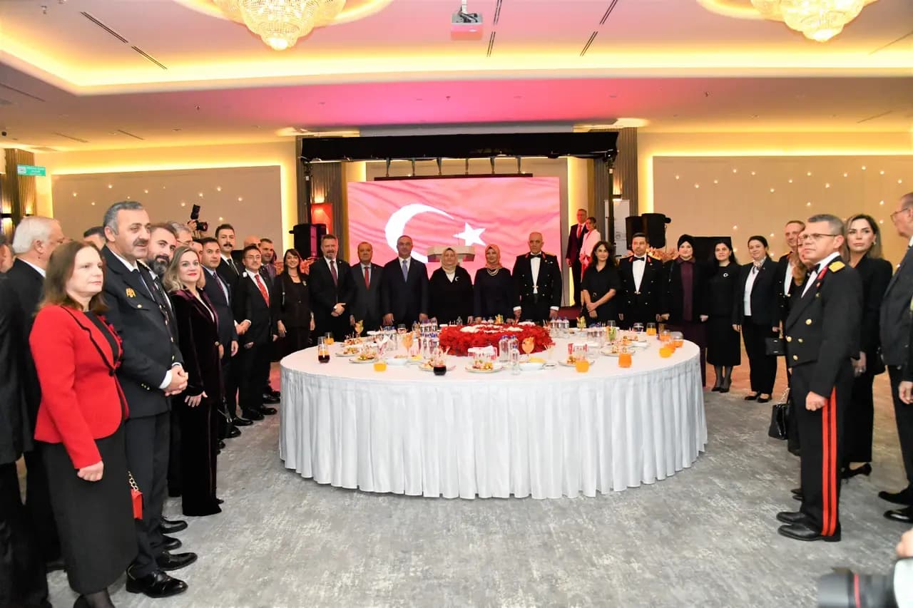 Tekirdağ'da 29 Ekim Cumhuriyet Bayramı Kabul Töreni Düzenlendi