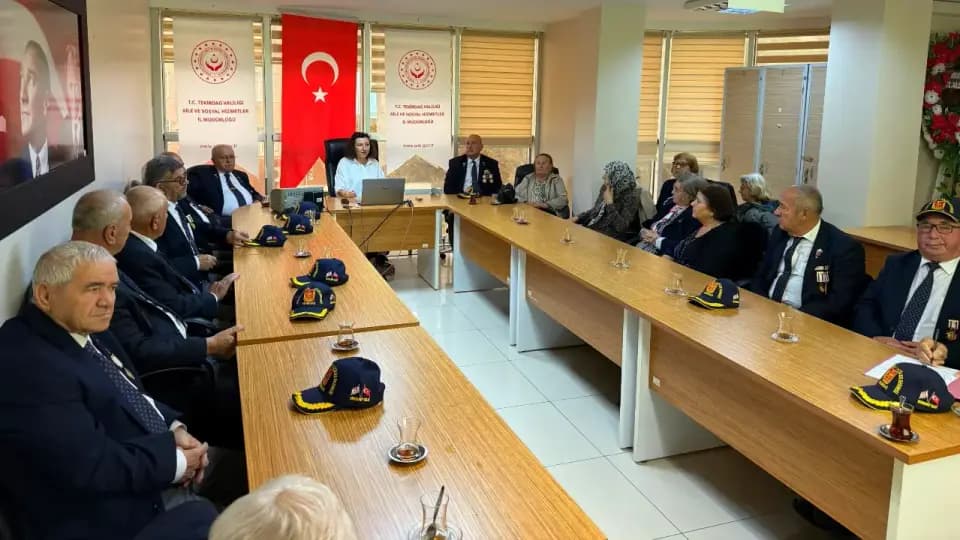 Süleymanpaşa'da Gazilere ve Ailelerine Bağımlılık Eğitimi Verildi