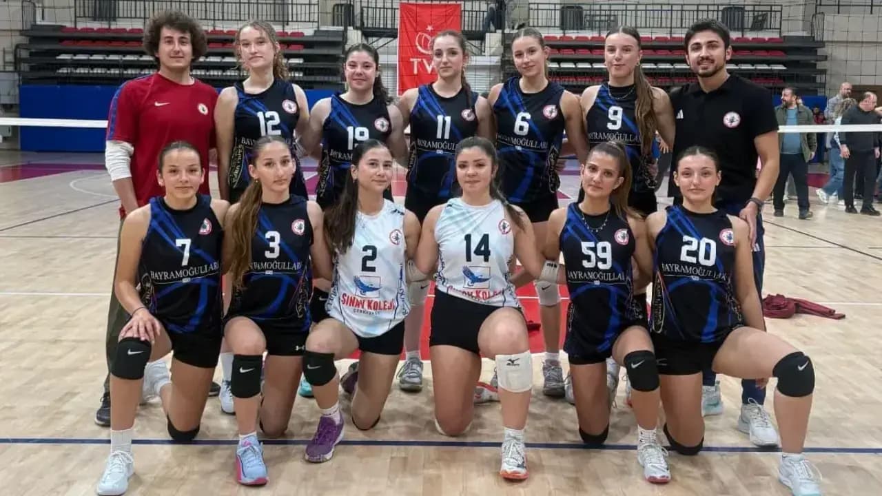Çerkezköy Voleybol Akademi Takımları Sahaya Çıkıyor