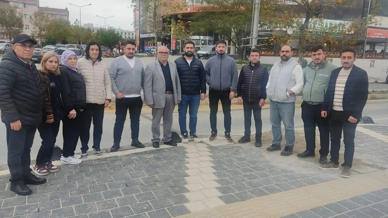 Kapaklı'daki Kaldırım Çalışmalarına Tepki