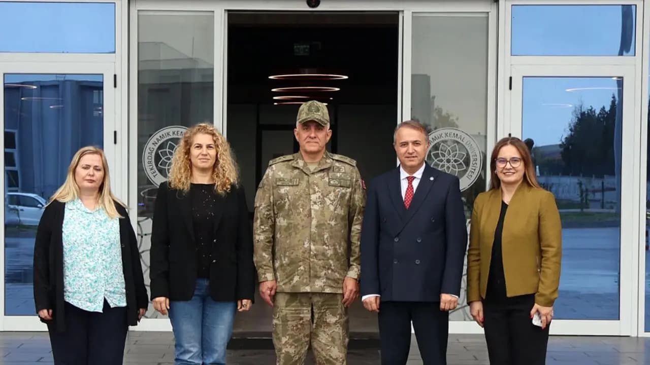 Tümgeneral Davut Ala'dan Çorlu Mühendislik Fakültesi'ne Ziyaret