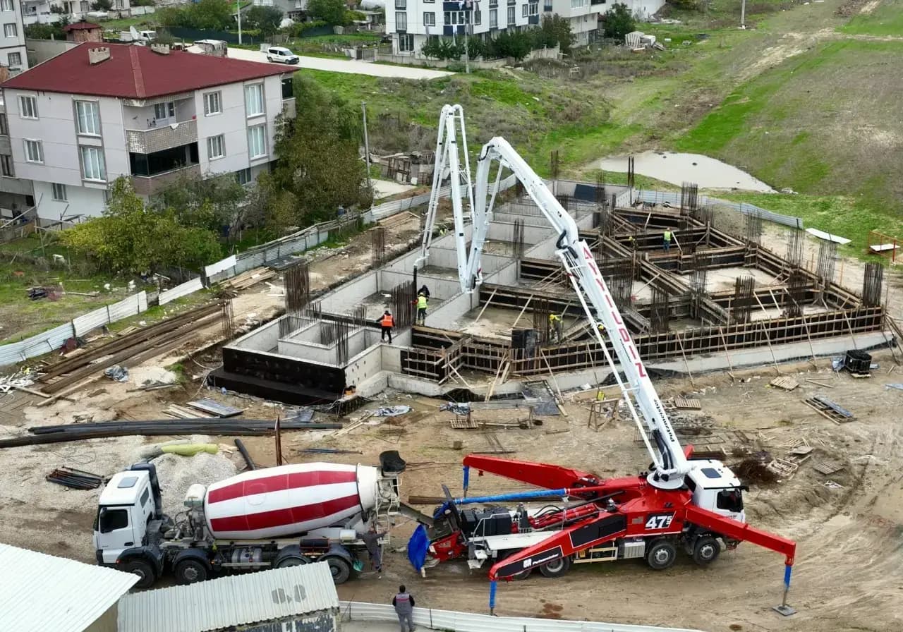 Çerkezköy Cem Evi Projesi'nde Çalışmalar Sürüyor