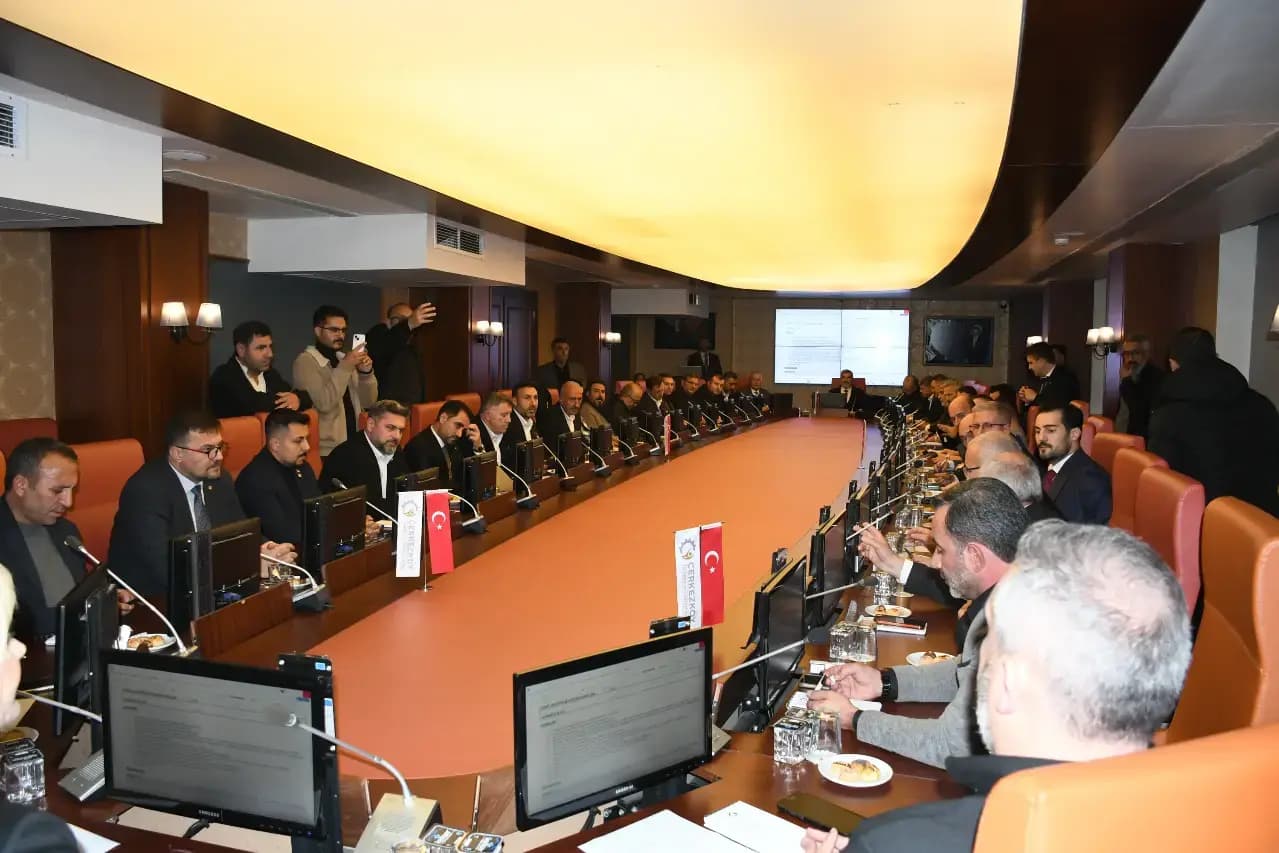 Çerkezköy TSO’da Yeni Dönemin İlk Meclis Toplantısı Yapıldı